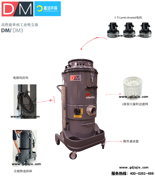 DM3工业吸尘器